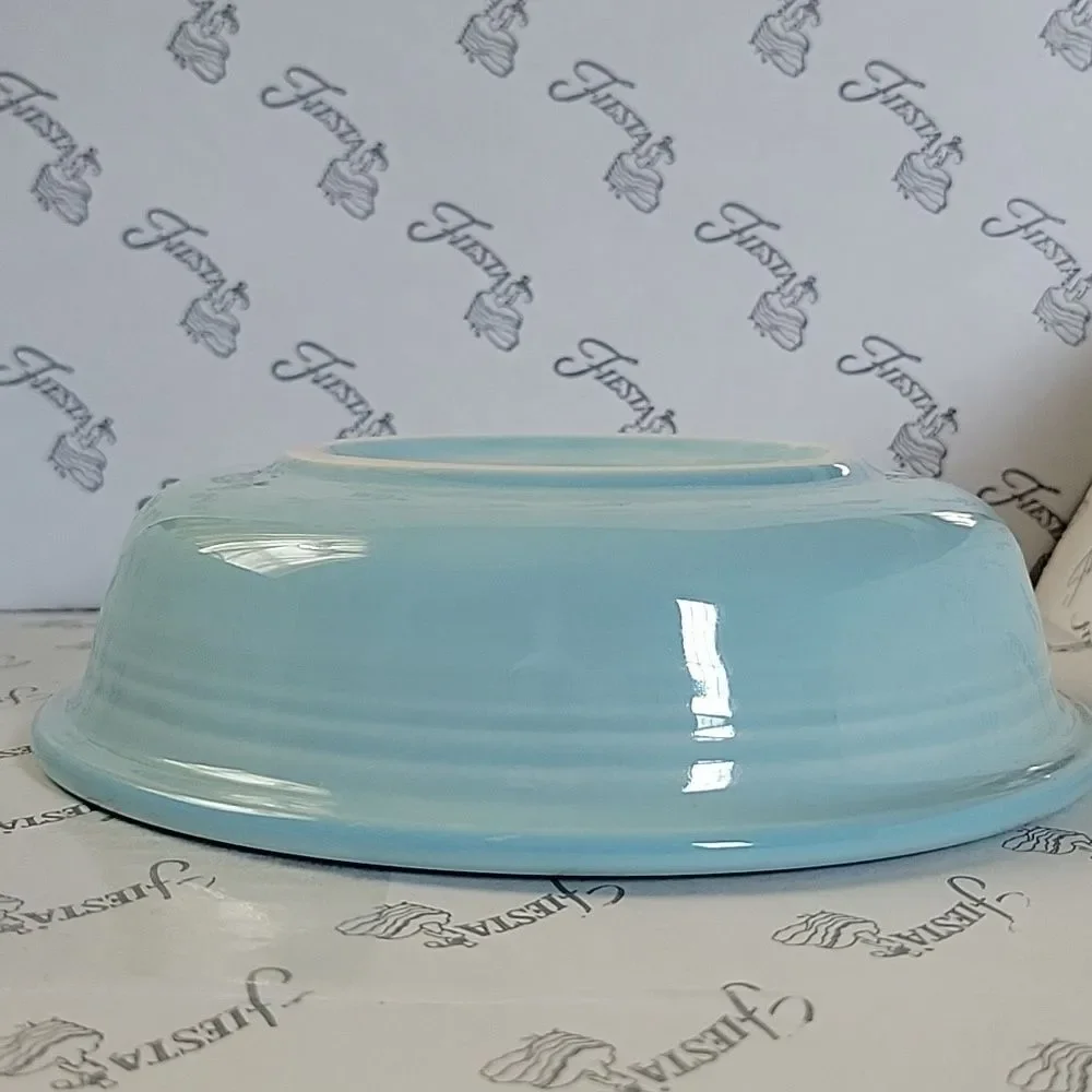 Fiestaware FIESTA CLASSIC RIM CEREAL Bowl CERAMIC DISH 19 OZ Sky Blue